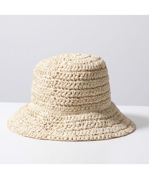 GANNI ハット SUMMER STRAW HAT A5752 A5823 GANNI GANNI Hat SUMMER STRAW HAT A5752 A5823