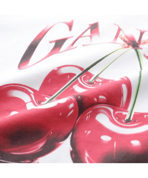 [Ganni] チェリー ロゴ Tシャツ T4004 151 ☆送料込☆ GANNI GANNI Short Sleeve T-Shirt T4004 Basic Jersey Cherry