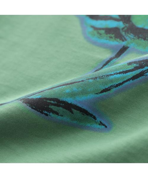 ガニー GANNI GANNI 半袖 Tシャツ Basic Cotton Jersey Baby Fit T-shirt （T4227/368-Stone-Green） T4227/368-Stone-Green