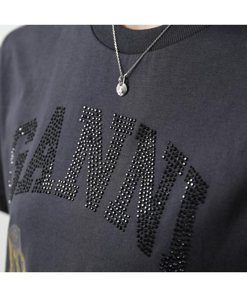 ガニー GANNI GANNI Tシャツ Basic Cotton Jersey Banana Relaxed T-shirt （252/Phantom） 252/Phantom