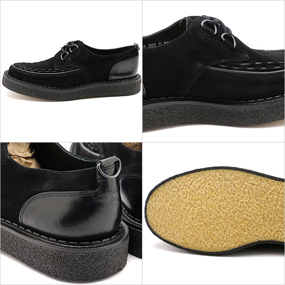 ジョージコックス GEORGE COX HATTON BLACK-SUEDE [03-001-D-090B]