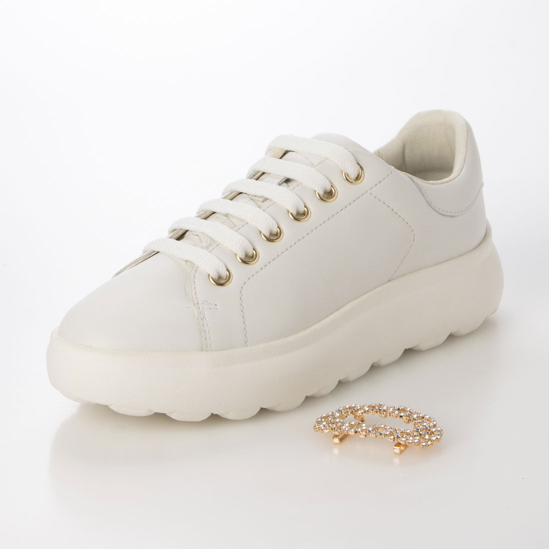 ジェオックス GEOX KD46TCF00085C1000 WHITE （WHITE） WHITE