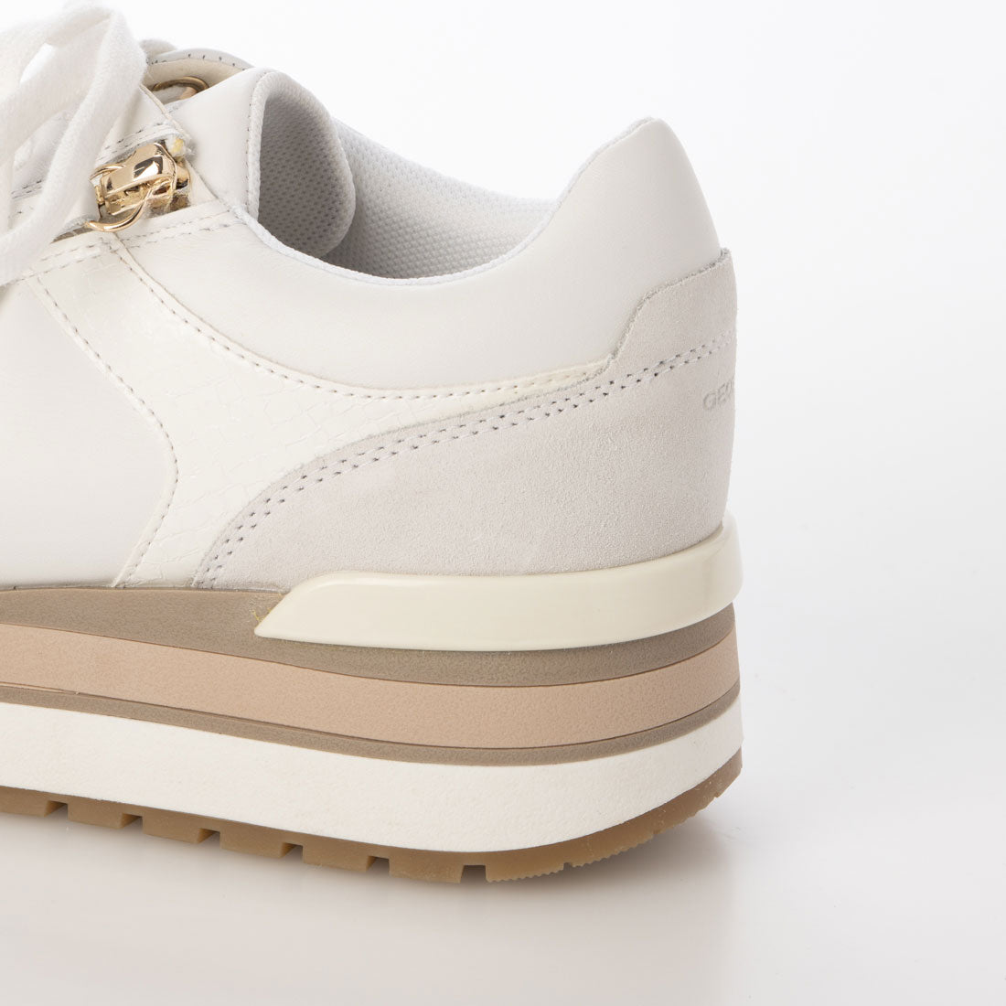 ジェオックス GEOX KD46MZA08522C1352 WHITE/OFF WHITE （WHITE/OFF WHITE） WHITE/OFF WHITE