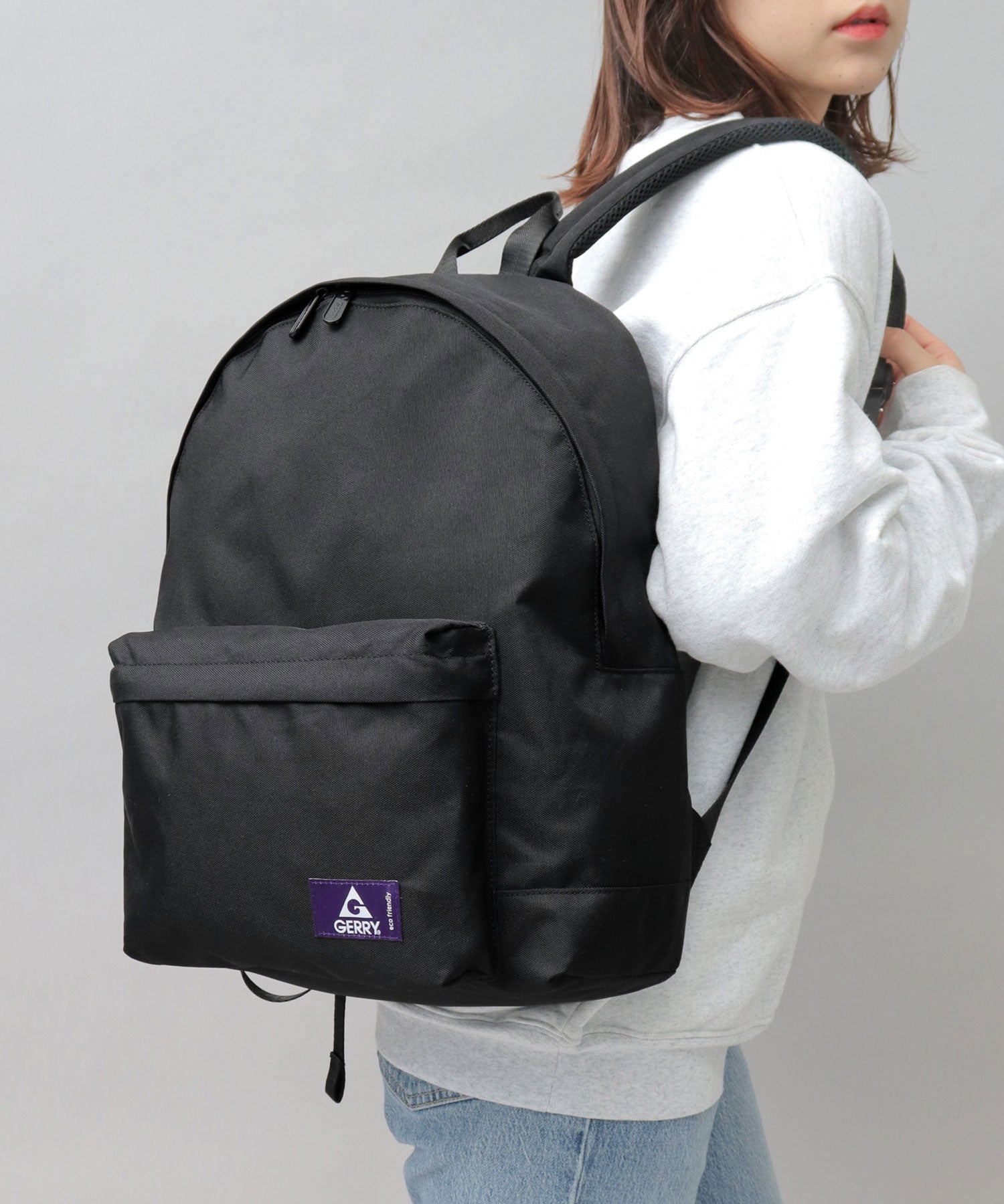 ジェリー GERRY 撥水加工 リサイクルポリエステル REPREVE デイパック リュック 通勤バッグ PCバッグ