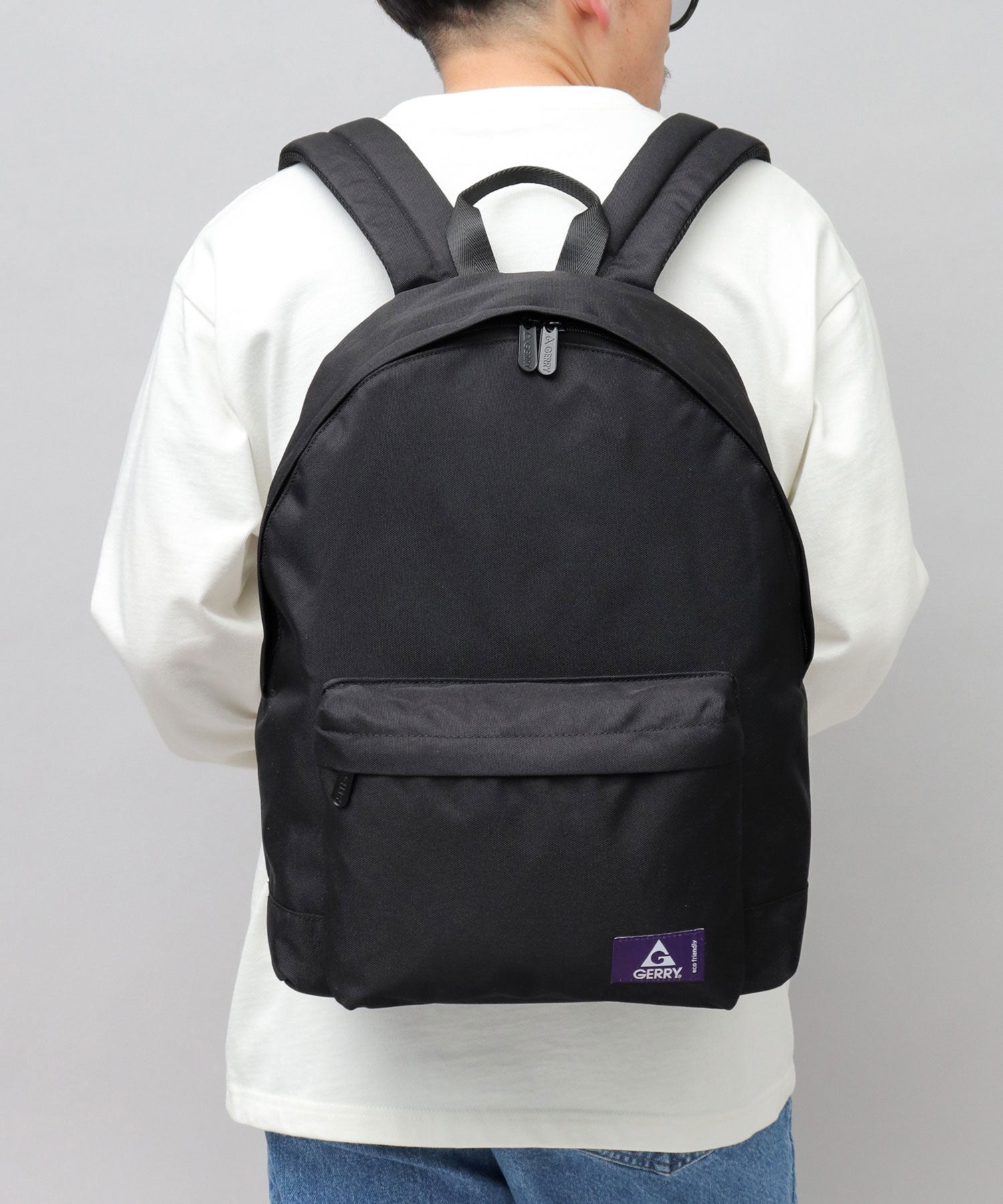 ジェリー GERRY 撥水加工 リサイクルポリエステル REPREVE デイパック リュック 通勤バッグ PCバッグ