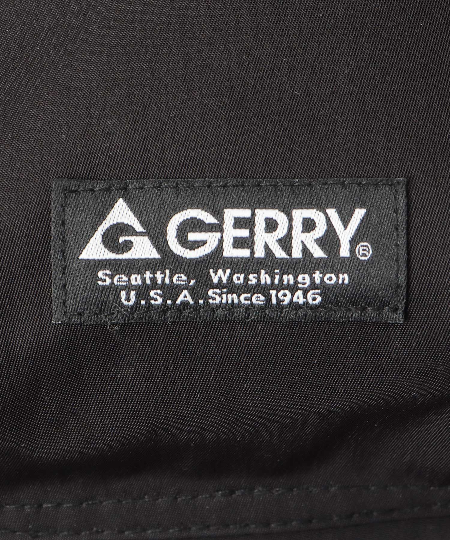 ジェリー GERRY ショルダーバッグ メンズ バッグ 黒 ブラック 大容量 大きめ 斜めがけ 肩がけ