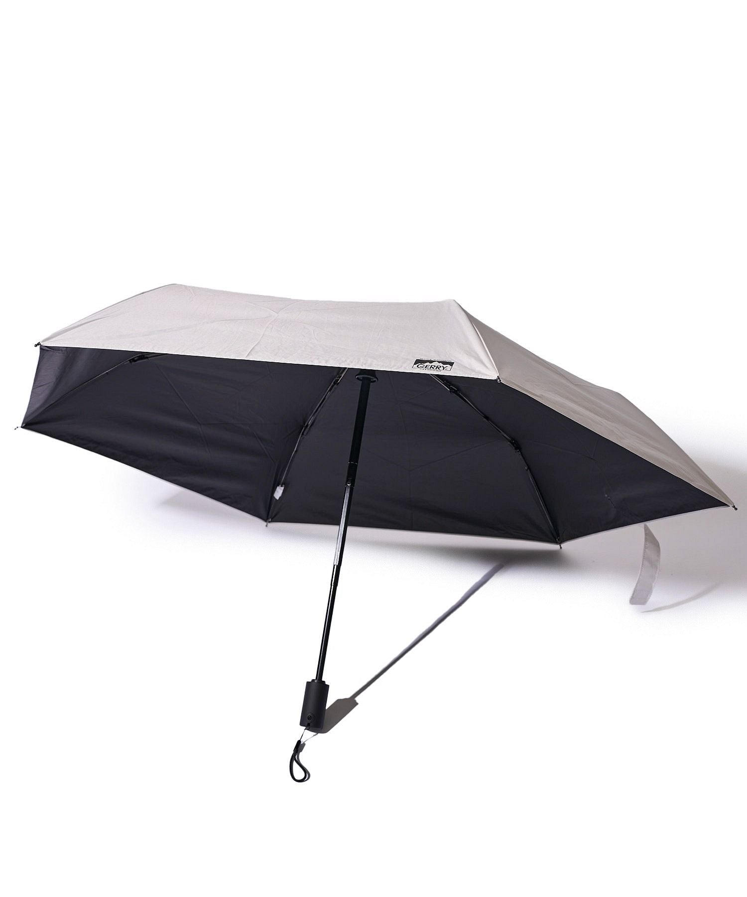 ジェリー GERRY 【GERRY】55cm 自動開閉晴雨兼用折畳み傘 遮光 遮熱 日傘 （オフホワイト） オフホワイト