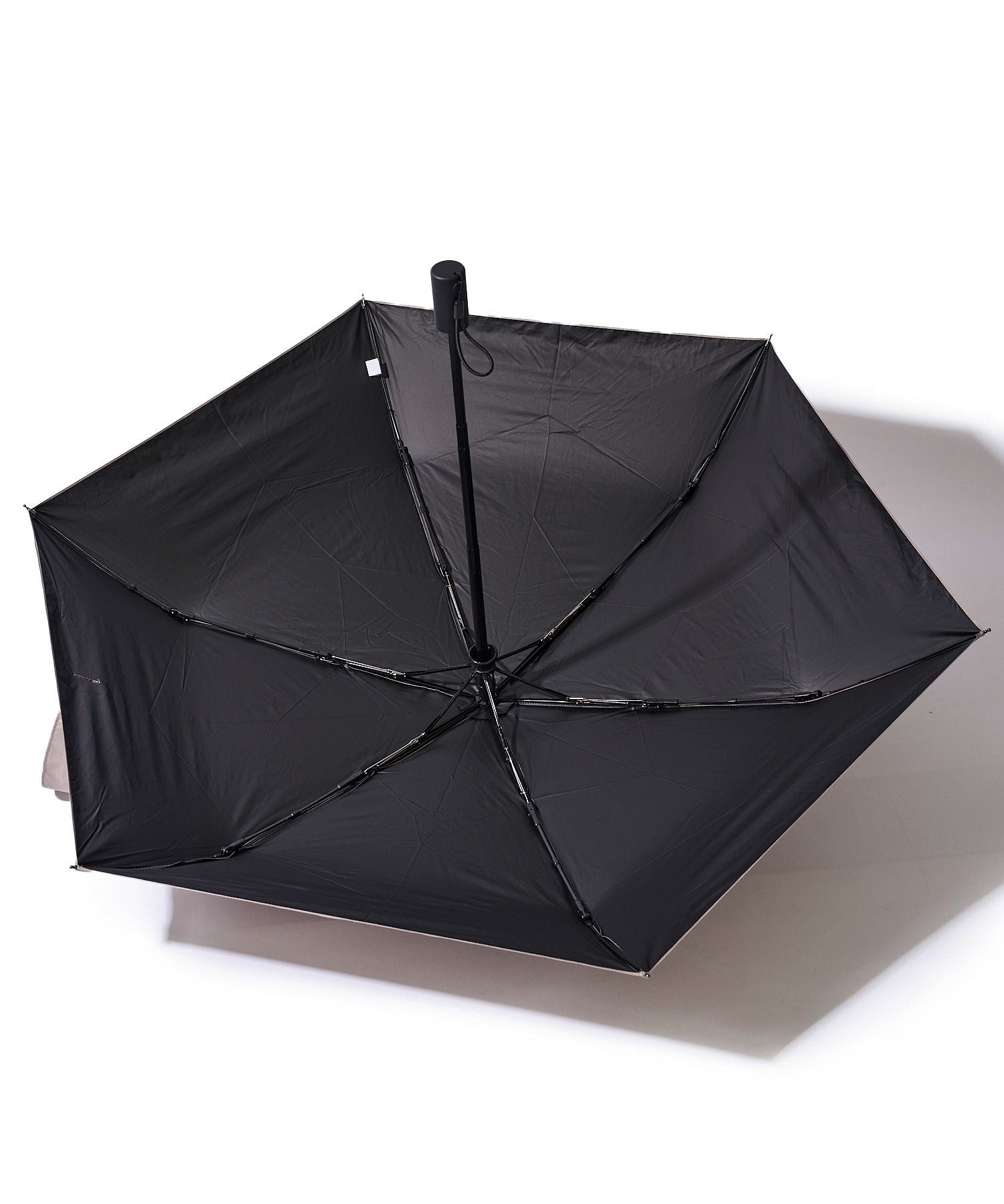 ジェリー GERRY 【GERRY】55cm 自動開閉晴雨兼用折畳み傘 遮光 遮熱 日傘 （オフホワイト） オフホワイト