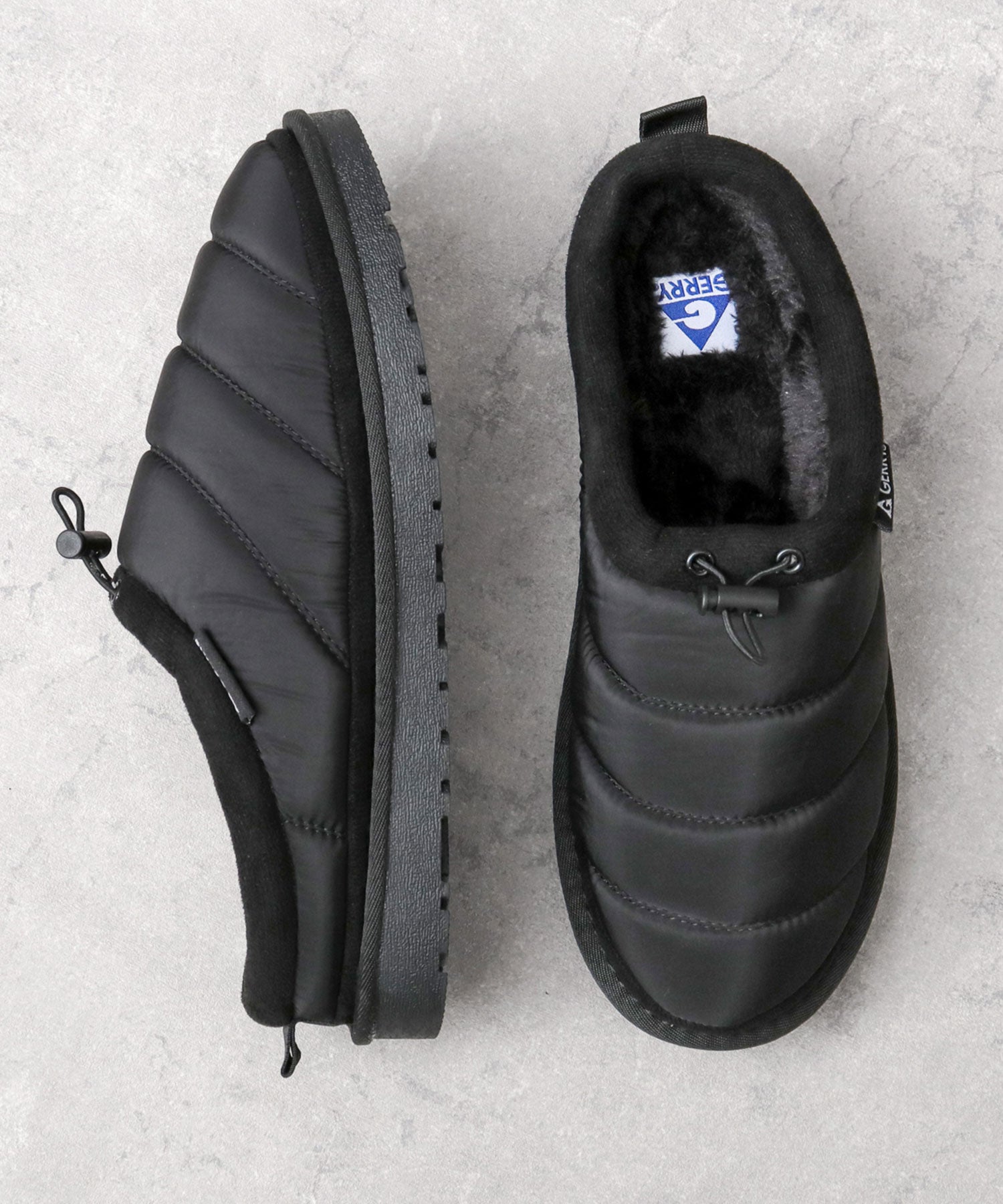 ジェリー GERRY モックシューズ メンズ サボサンダル （ブラック） ブラック