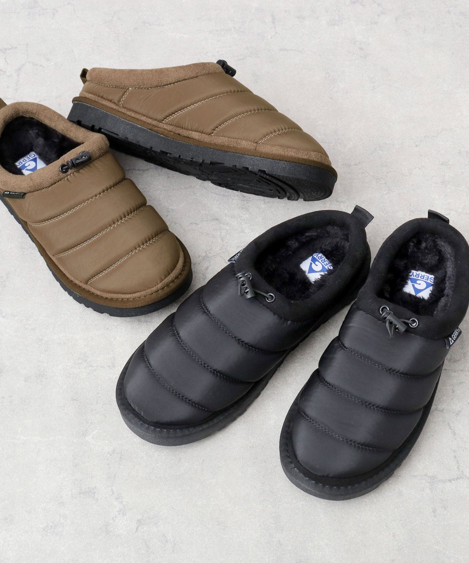 ジェリー GERRY モックシューズ メンズ サボサンダル （ブラック） ブラック