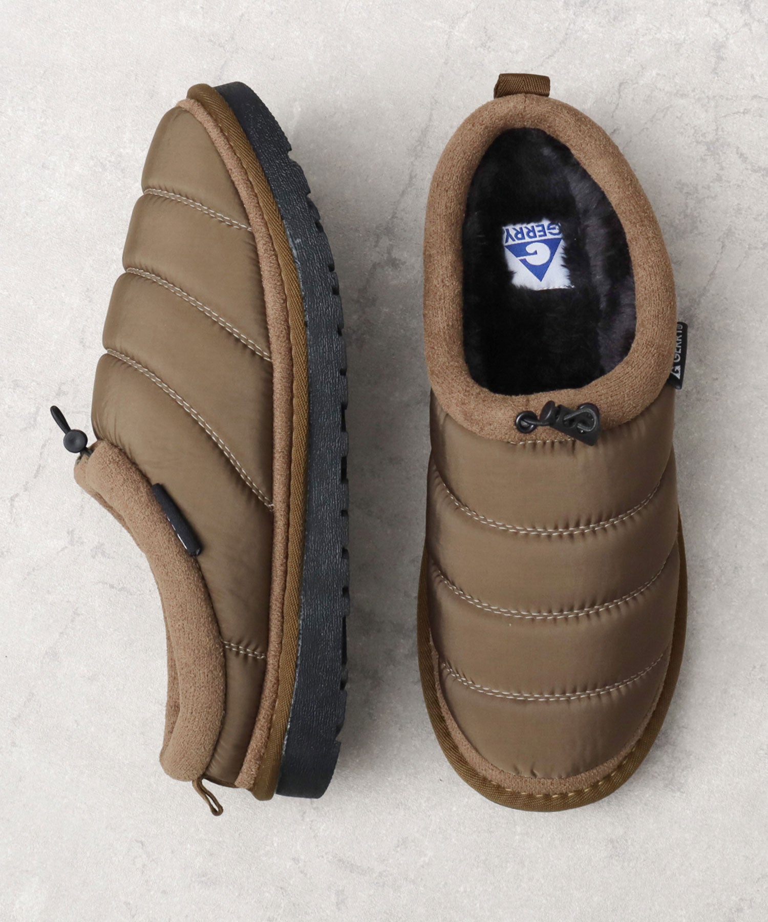 ジェリー GERRY モックシューズ メンズ サボサンダル （ブラウン） ブラウン