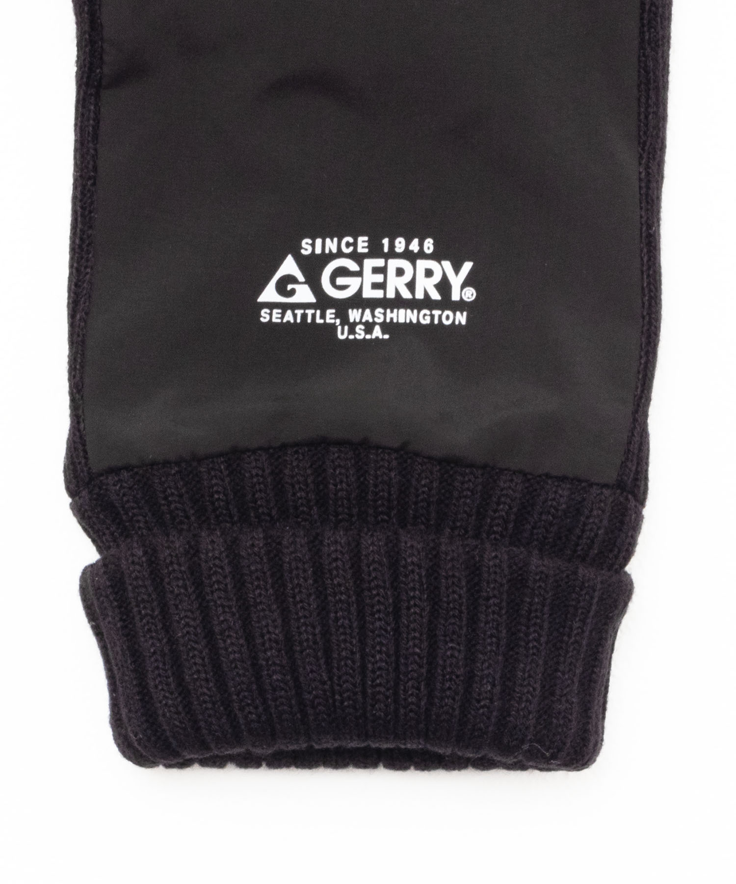 ジェリー GERRY ニットマチロゴプリントグローブ