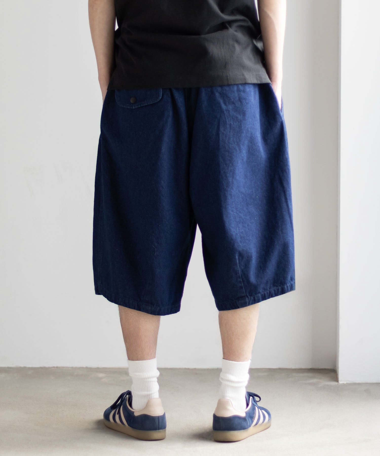ジェリー GERRY タックワイドショートパンツ （ベージュ） ベージュ