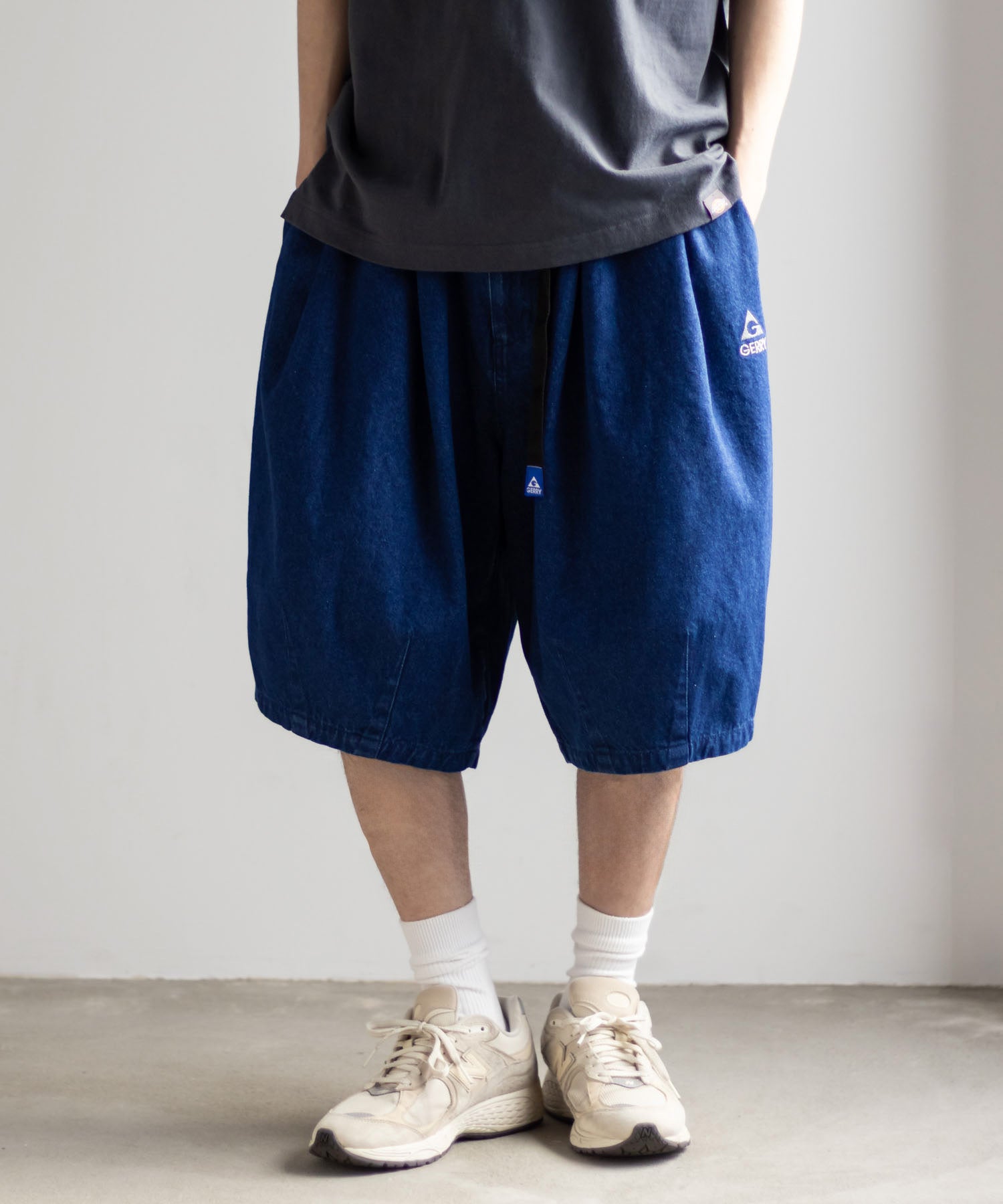 ジェリー GERRY タックワイドショートパンツ （ベージュ） ベージュ