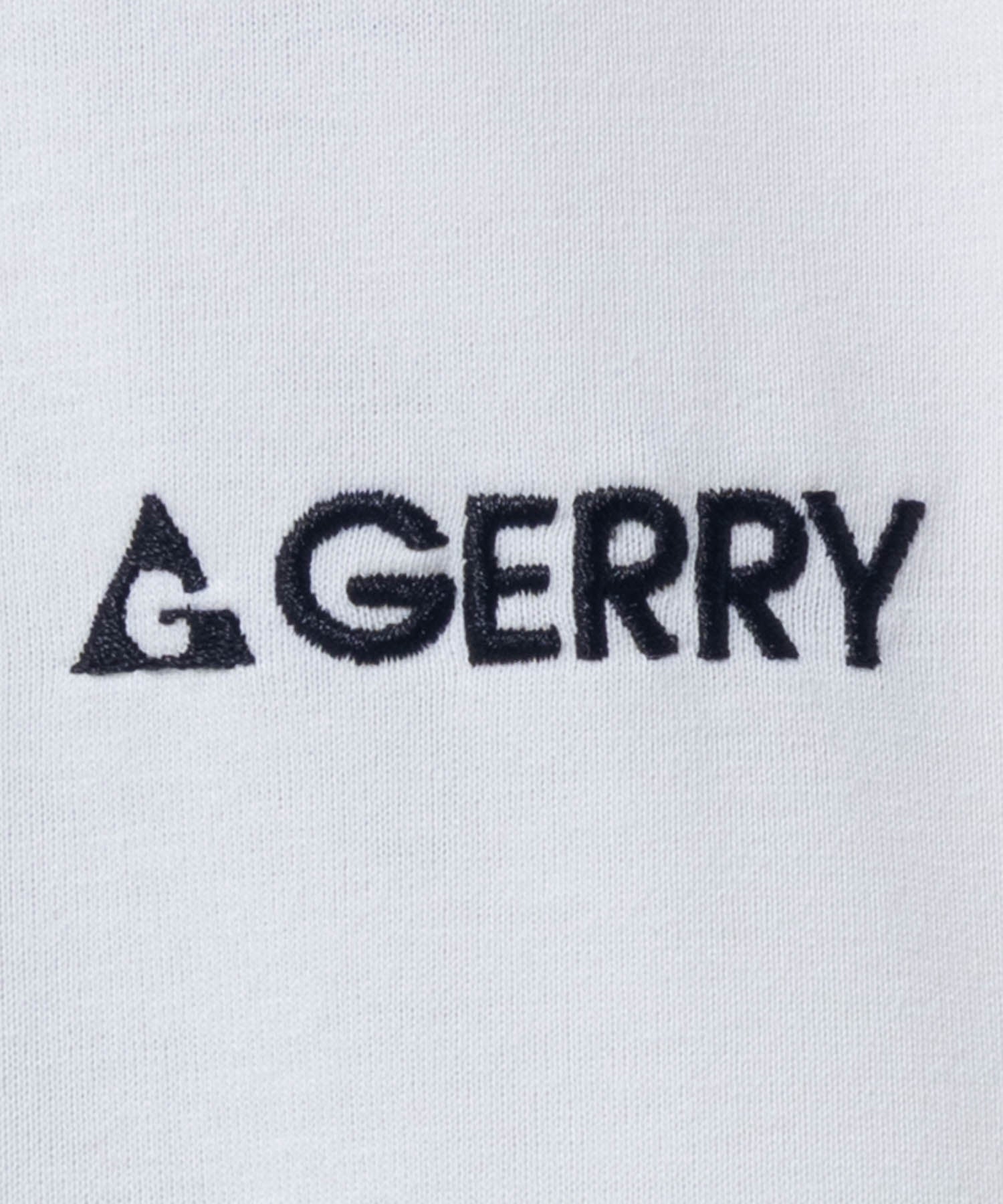 ジェリー GERRY 刺繍プリントTシャツ （ブラック） ブラック