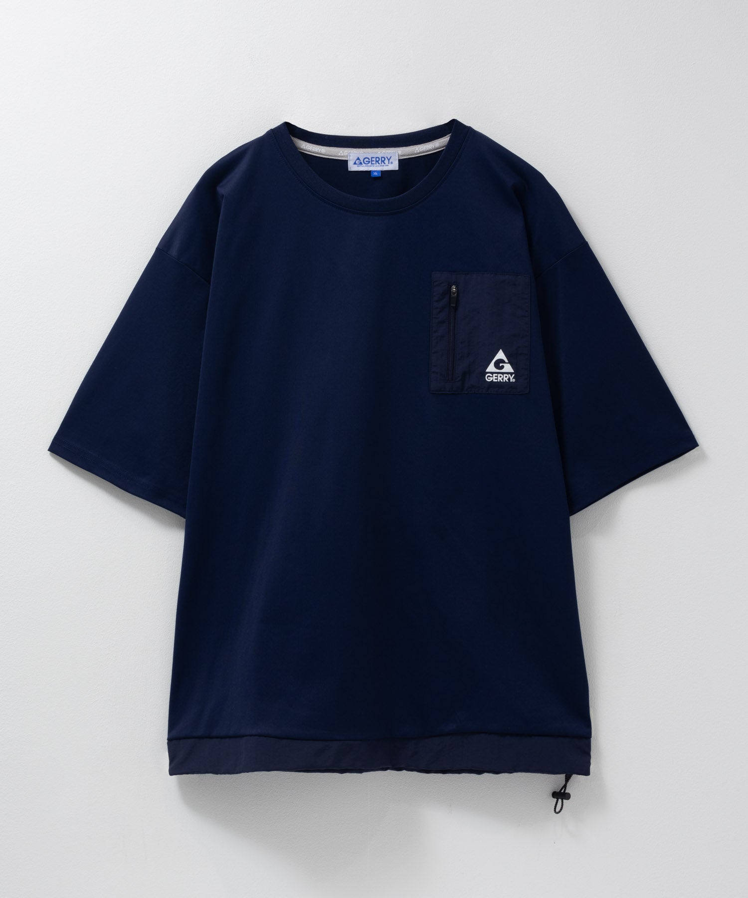 ジェリー GERRY ドローコードポケットTシャツ （ブラック） ブラック
