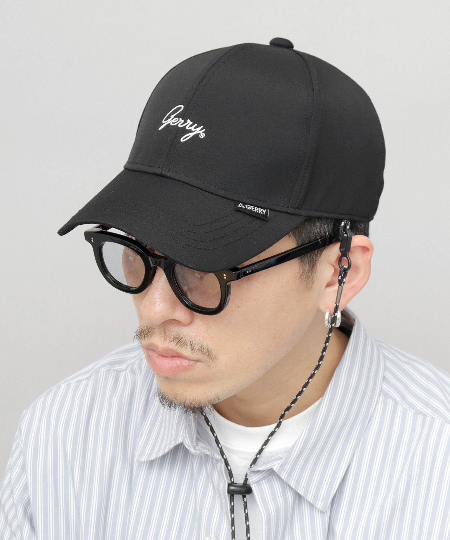 ジェリー GERRY キャップ メンズ 帽子 レディース 深め メンズキャップ UVカット 撥水 無地