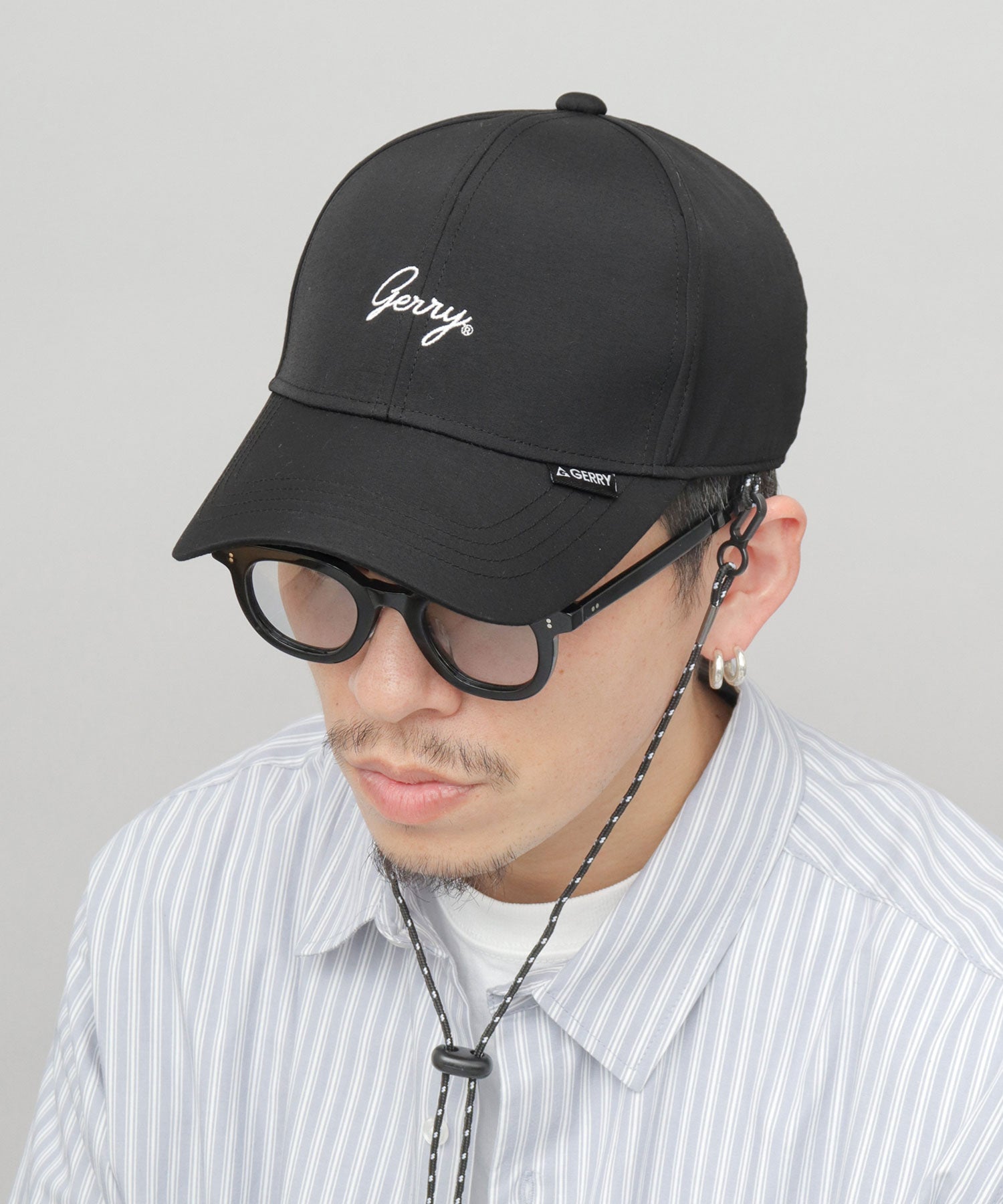 ジェリー GERRY キャップ メンズ 帽子 レディース 深め メンズキャップ UVカット 撥水 無地