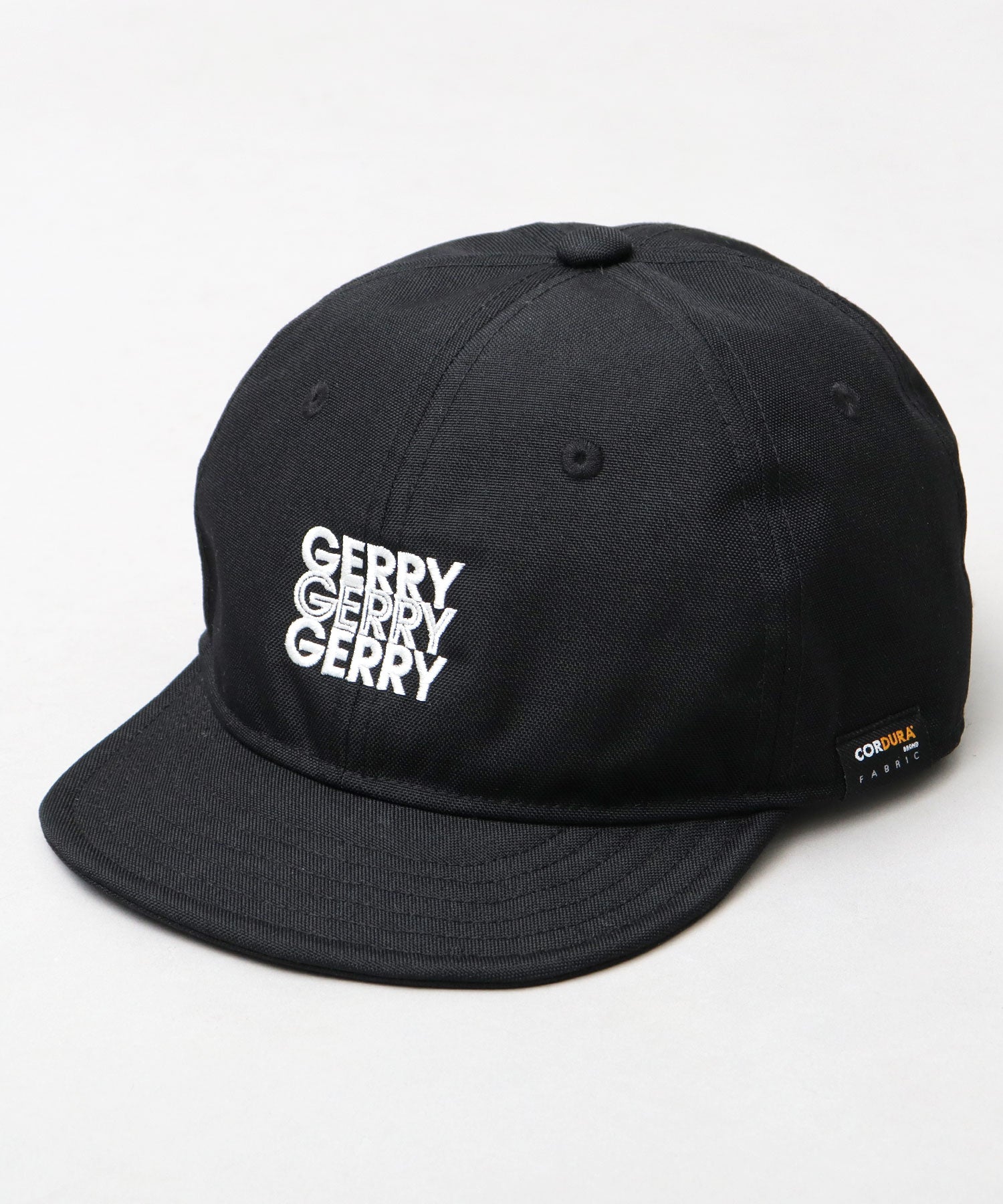 ジェリー GERRY A.M.S.別注 ロゴ刺繍 CORDURAナイロン ショートバイザー ショートキャップ