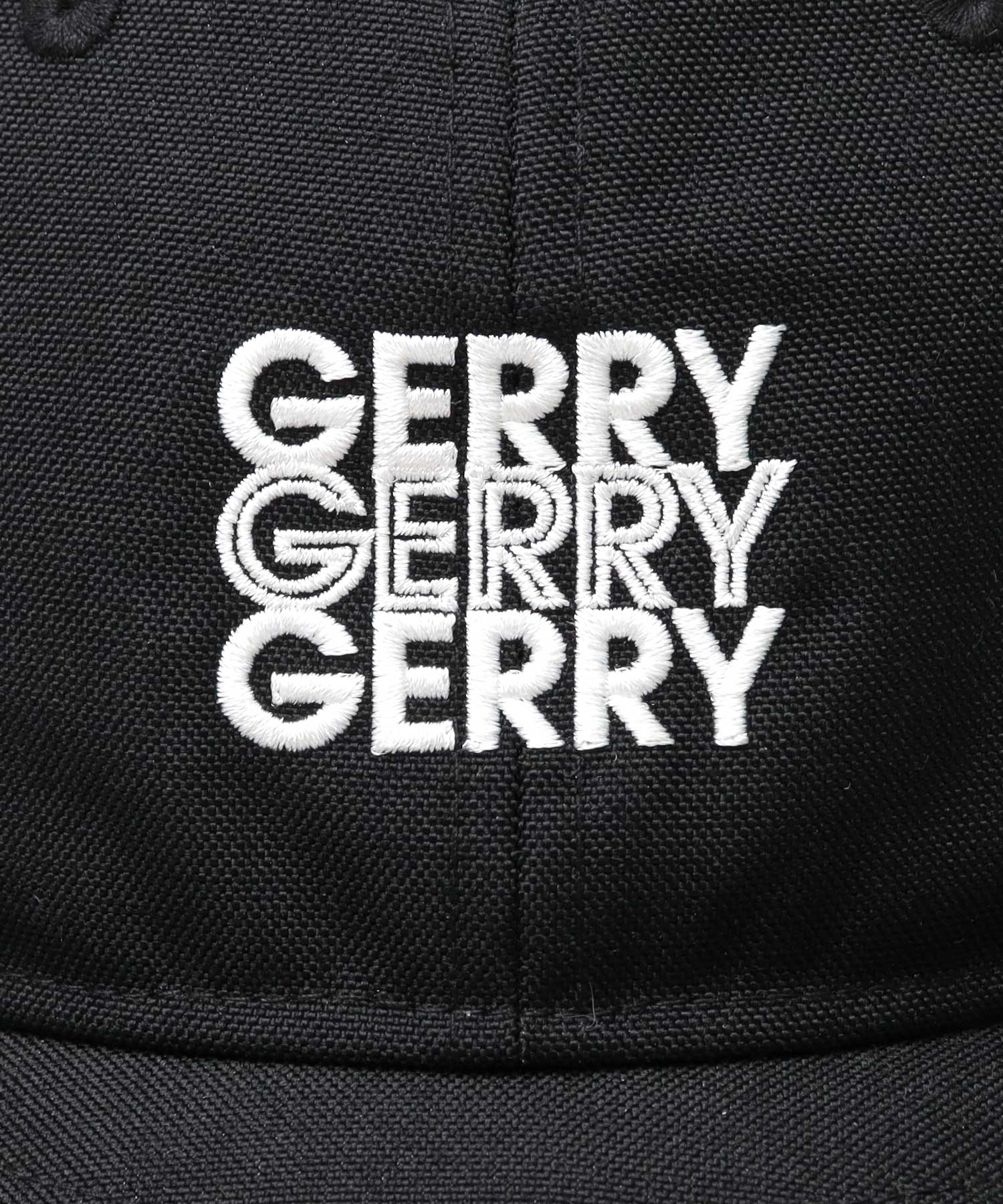 ジェリー GERRY A.M.S.別注 ロゴ刺繍 CORDURAナイロン ショートバイザー ショートキャップ