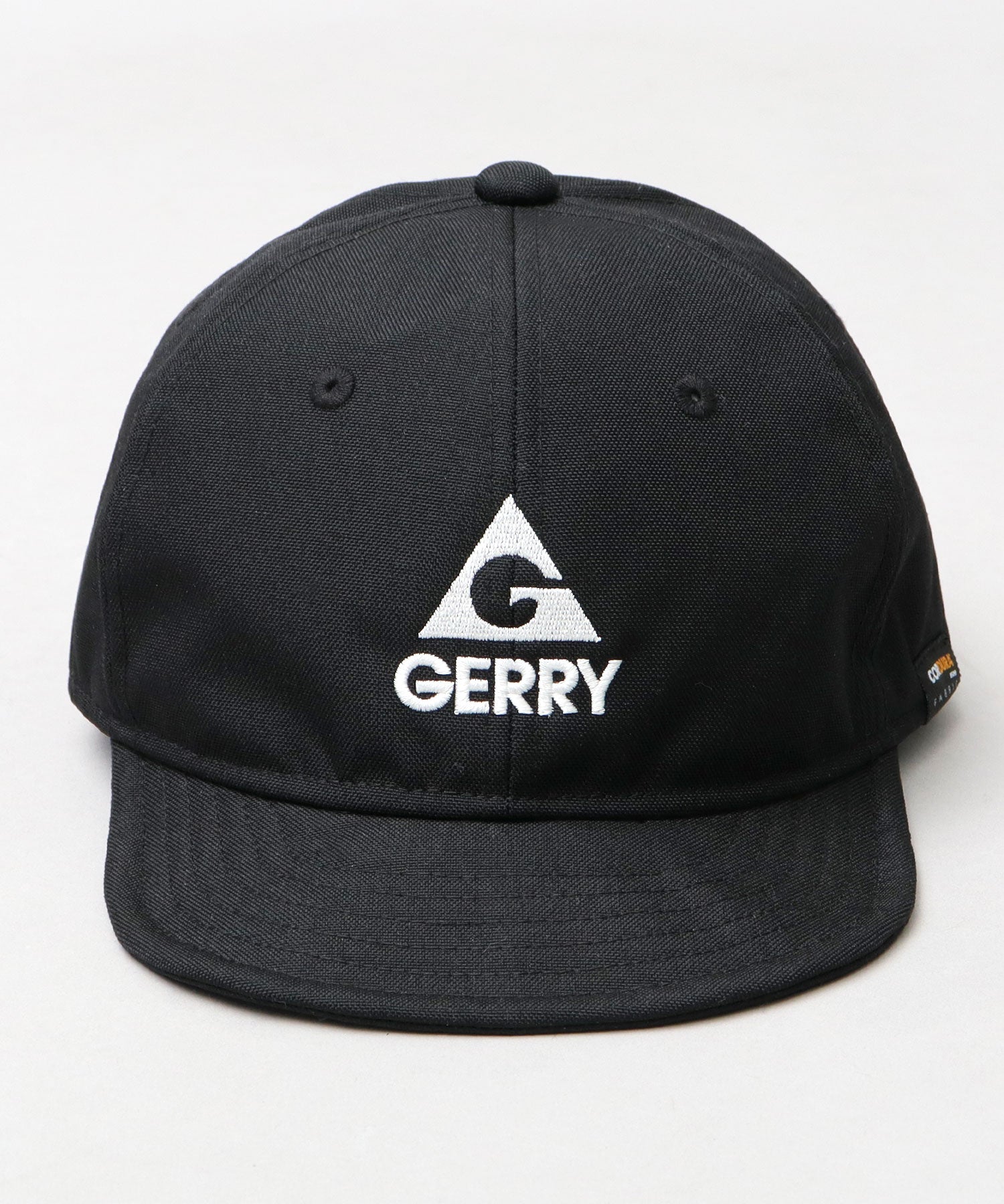 ジェリー GERRY A.M.S.別注 ロゴ刺繍 CORDURAナイロン ショートバイザー ショートキャップ