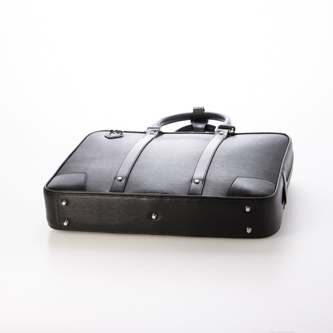 ジェニュインレザー Genuine Leather 本革2WAYブリーフバッグ （ブラック） ブラック