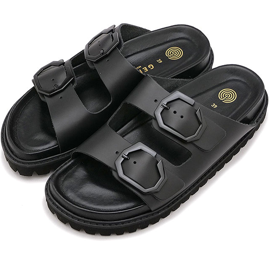 ジェニュインズ GENUINS GALIA LEATHER-BLACK [G106277JT] （LEATHER-BLACK） LEATHER-BLACK
