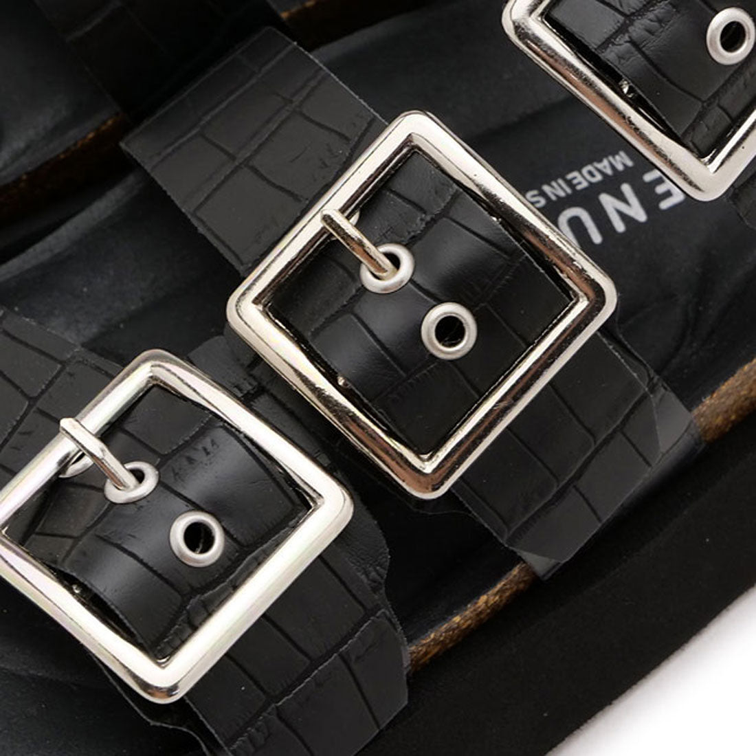 ジェニュインズ GENUINS CRISTI NAPA-VEGAN-BLACK [G105782JT] （NAPA-VEGAN-BLACK） NAPA-VEGAN-BLACK