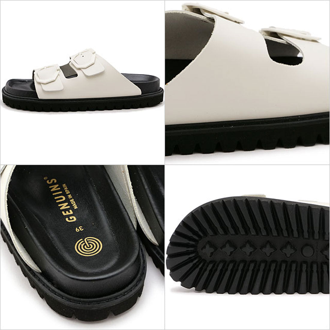 ジェニュインズ GENUINS GALIA LEATHER-OFF-WHITE [G106276JT] （LEATHER-OFF-WHITE） LEATHER-OFF-WHITE