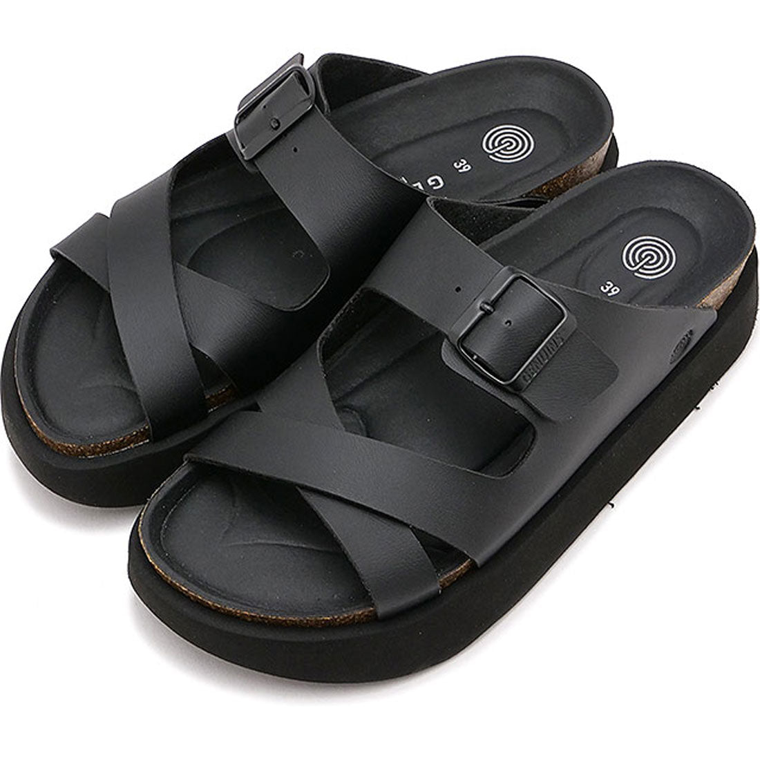 ジェニュインズ GENUINS CORINA VEGAN-BLACK [G104818JT] （VEGAN-BLACK） VEGAN-BLACK