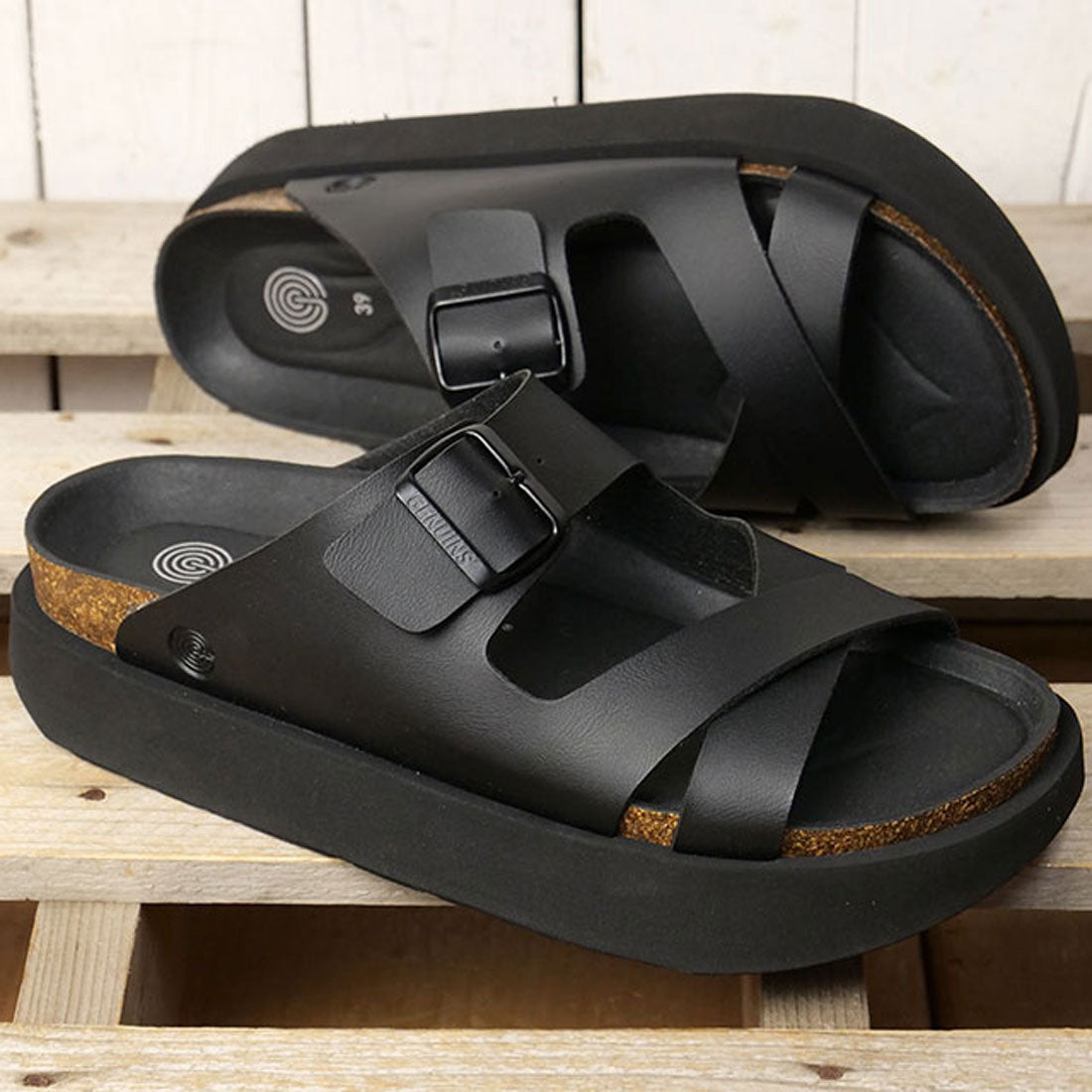 ジェニュインズ GENUINS CORINA VEGAN-BLACK [G104818JT] （VEGAN-BLACK） VEGAN-BLACK