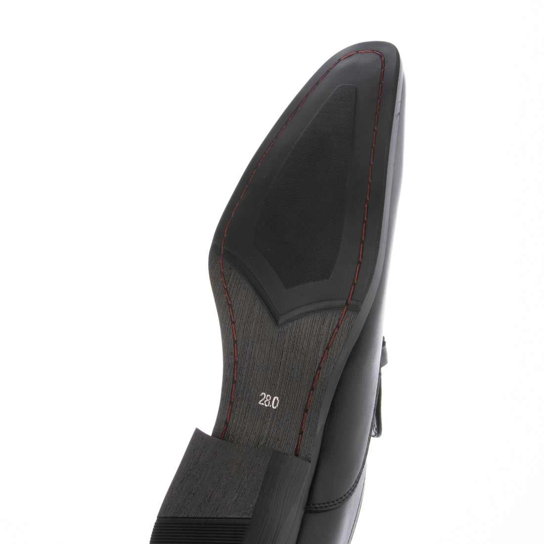 Gixx Business Shoes Men's Leather Shoes Leather Up to 28cm 29cm Large Size King Size Genuine Leather Bit black Men's Footwear Men's Shoes
