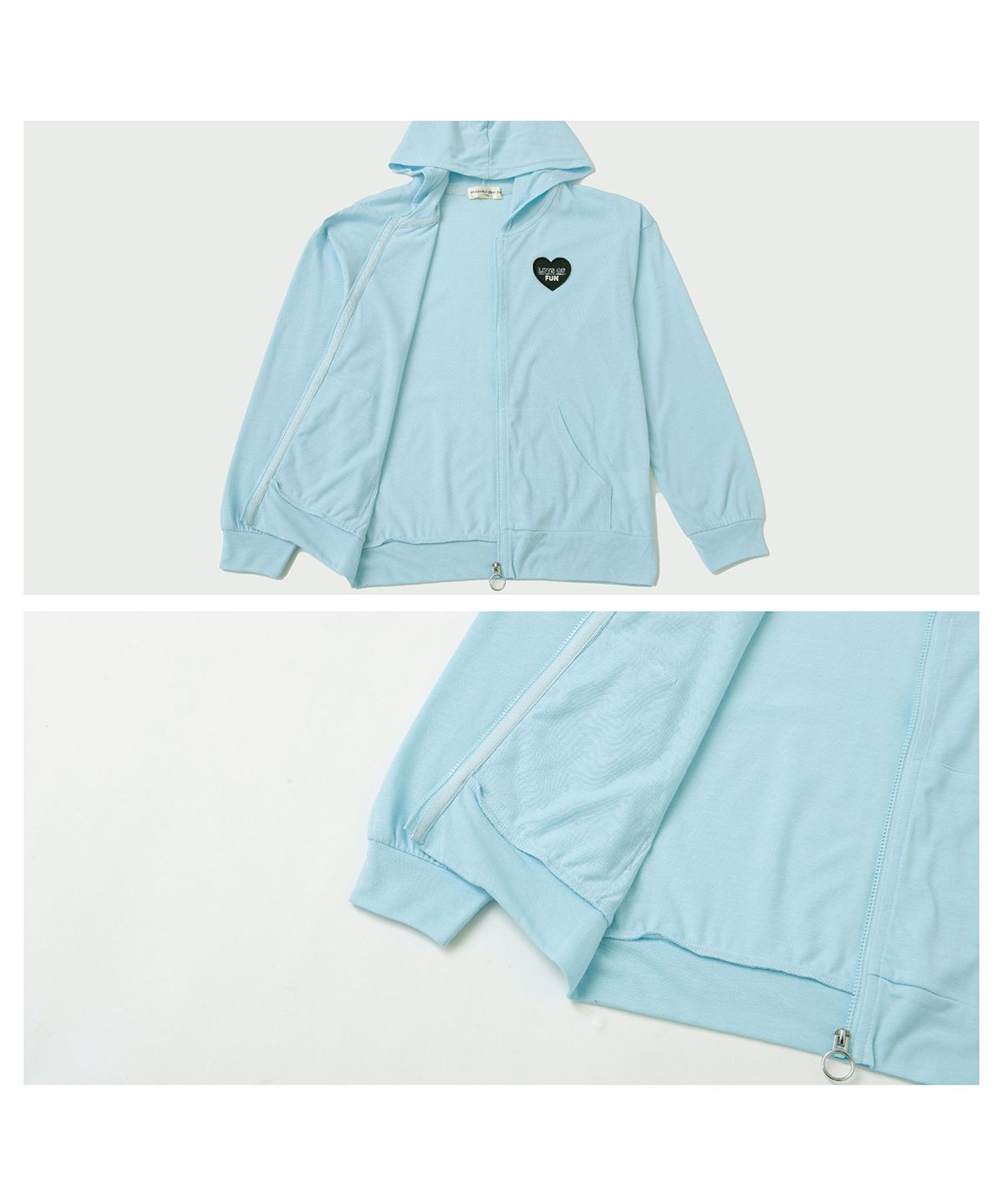 ディフィット D.FIT UVカットジップパーカー