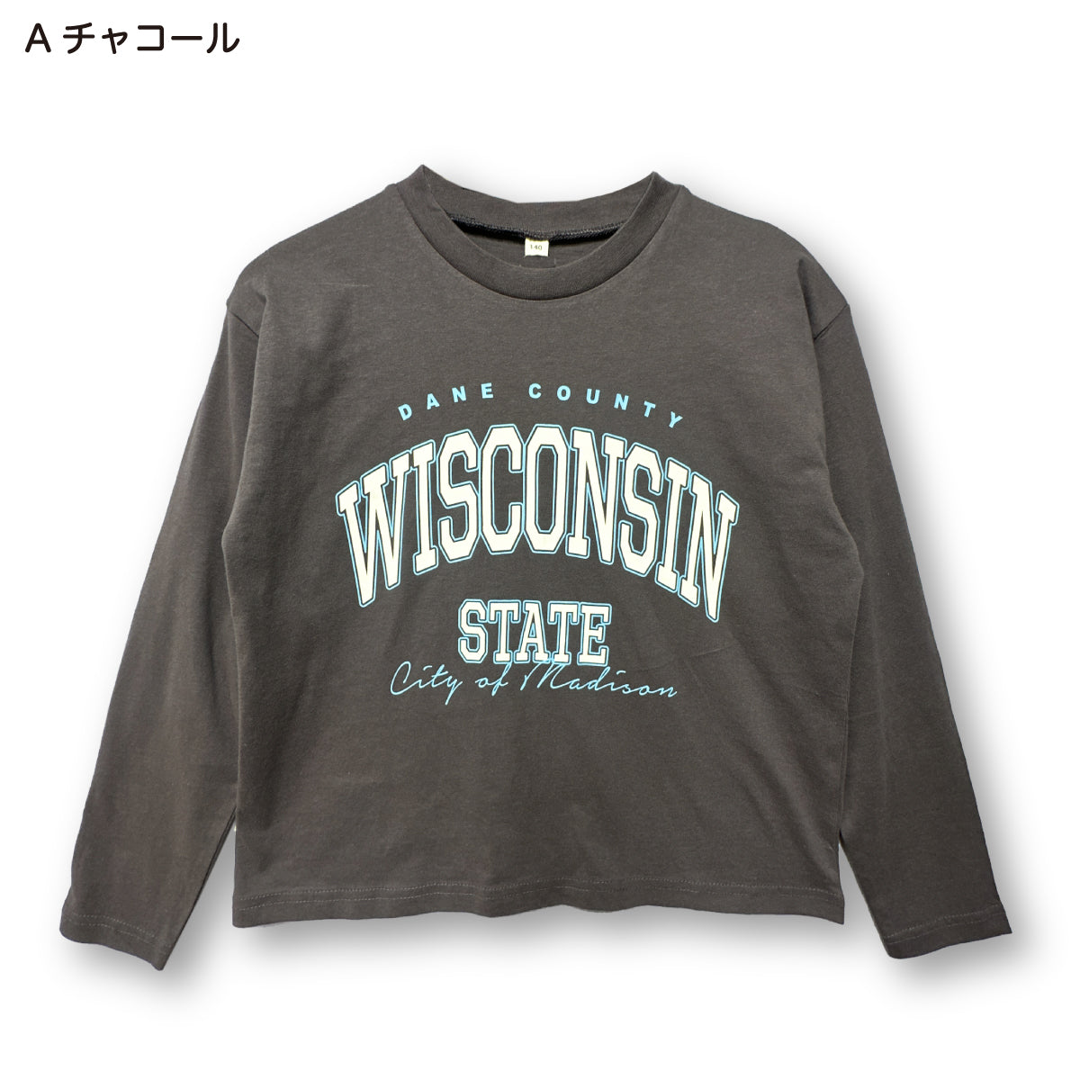 ディフィット D.FIT 長袖BIGTシャツ,Aチャコール