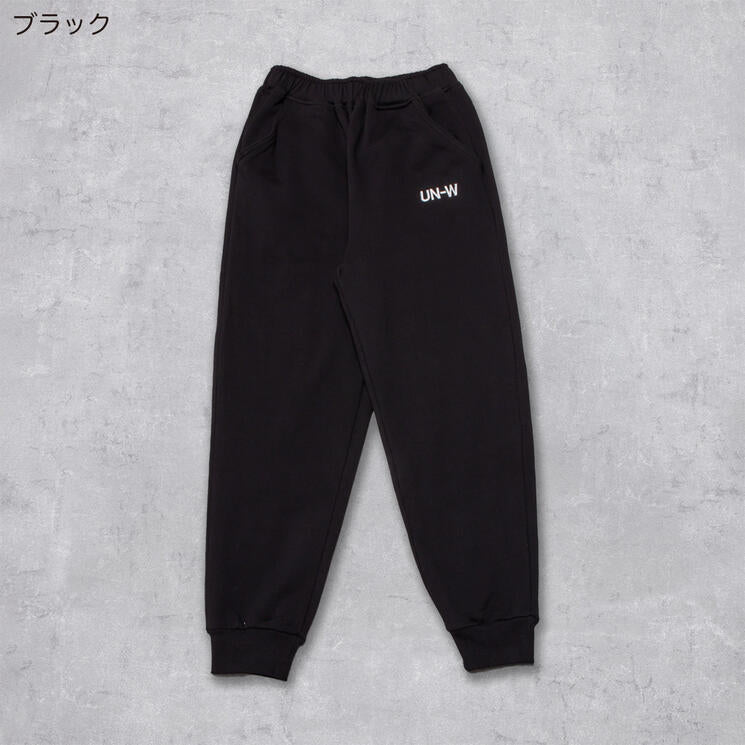 ディフィット D.FIT 裏毛スウェットパンツ,ブラック