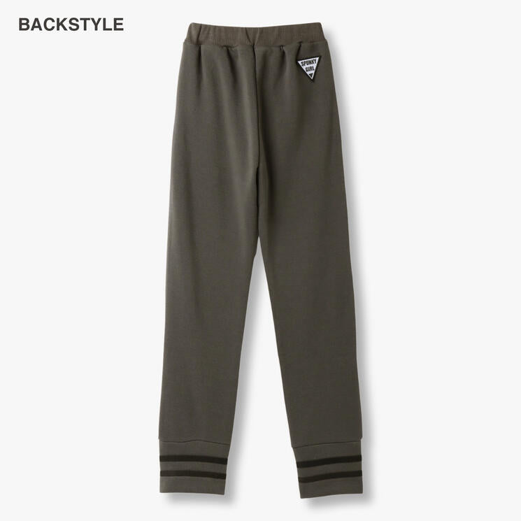ディフィット D.FIT 裏起毛 裾ライン パンツ