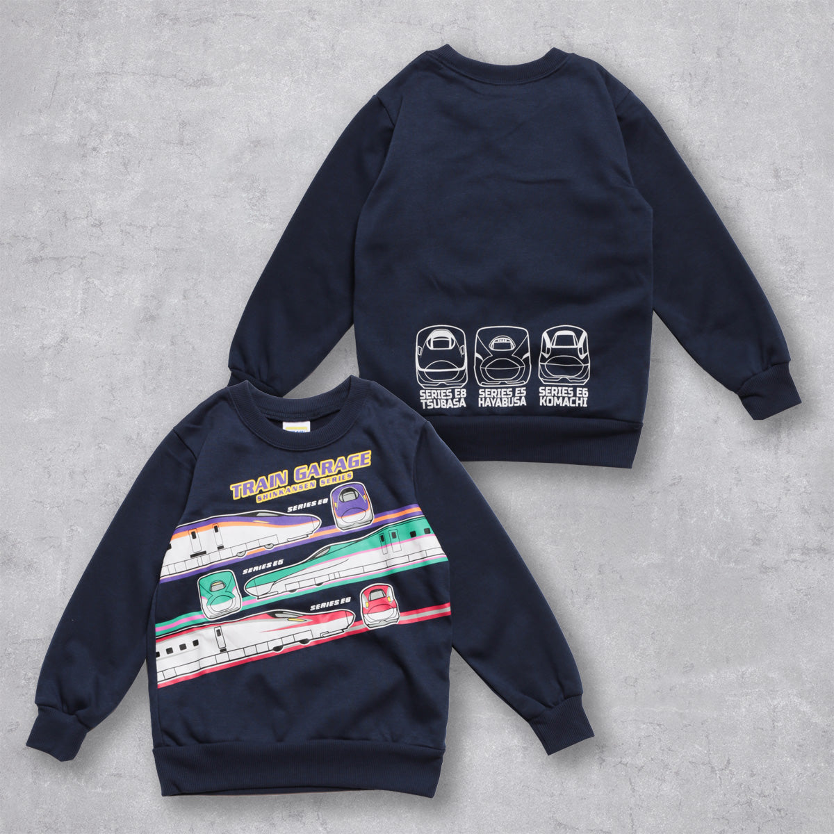 ディフィット D.FIT 新幹線 裏毛トレーナー （NAVY） NAVY