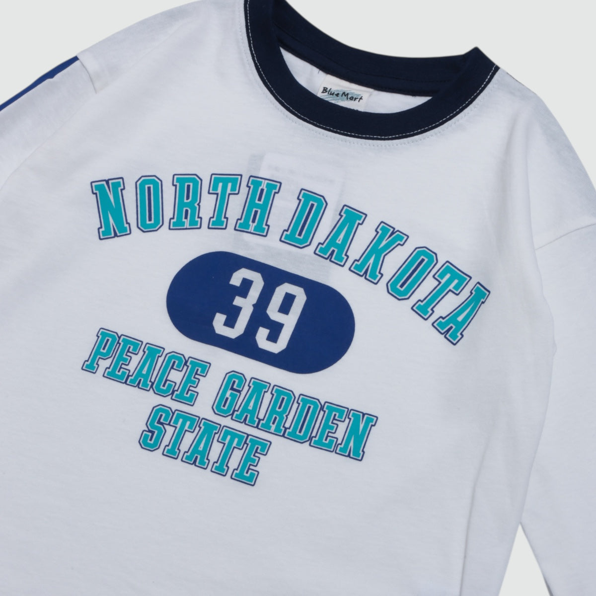 ディフィット D.FIT 袖ライン プリント 長袖Tシャツ （WHITE） WHITE