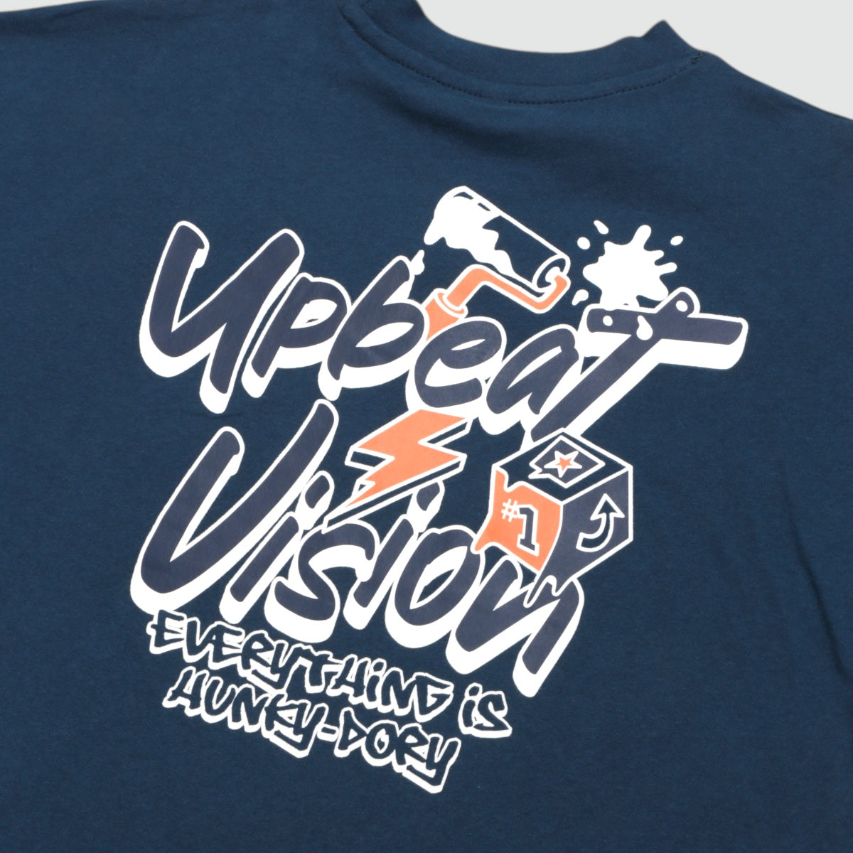 ディフィット D.FIT バックプリント 長袖Tシャツ （BLUE） BLUE