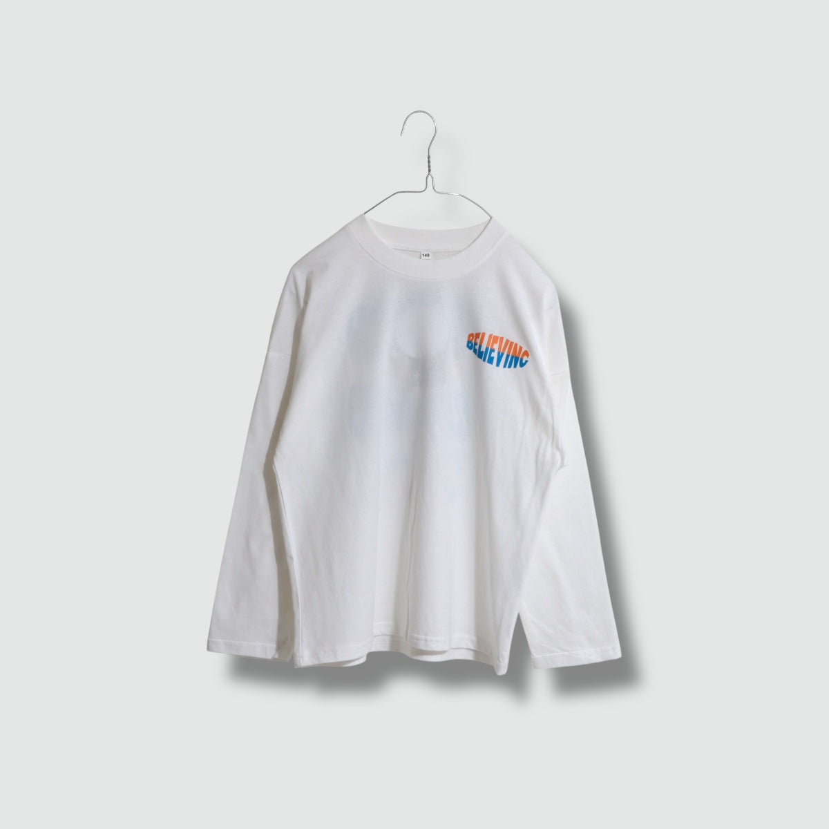 ディフィット D.FIT バックプリント 長袖Tシャツ （WHITE） WHITE