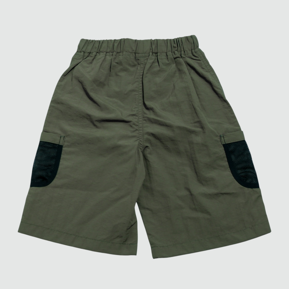 ディフィット D.FIT ナイロン サイドメッシュポケットハーフパンツ （KHAKI） KHAKI