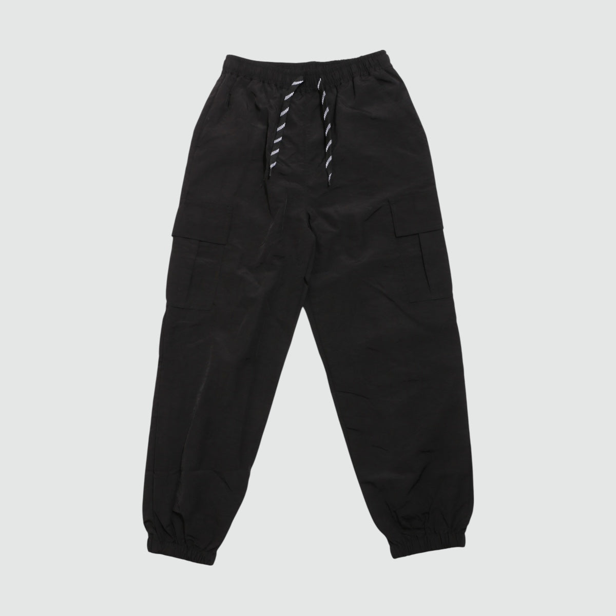 ディフィット D.FIT ナイロンパラシュートパンツ （BLACK） BLACK
