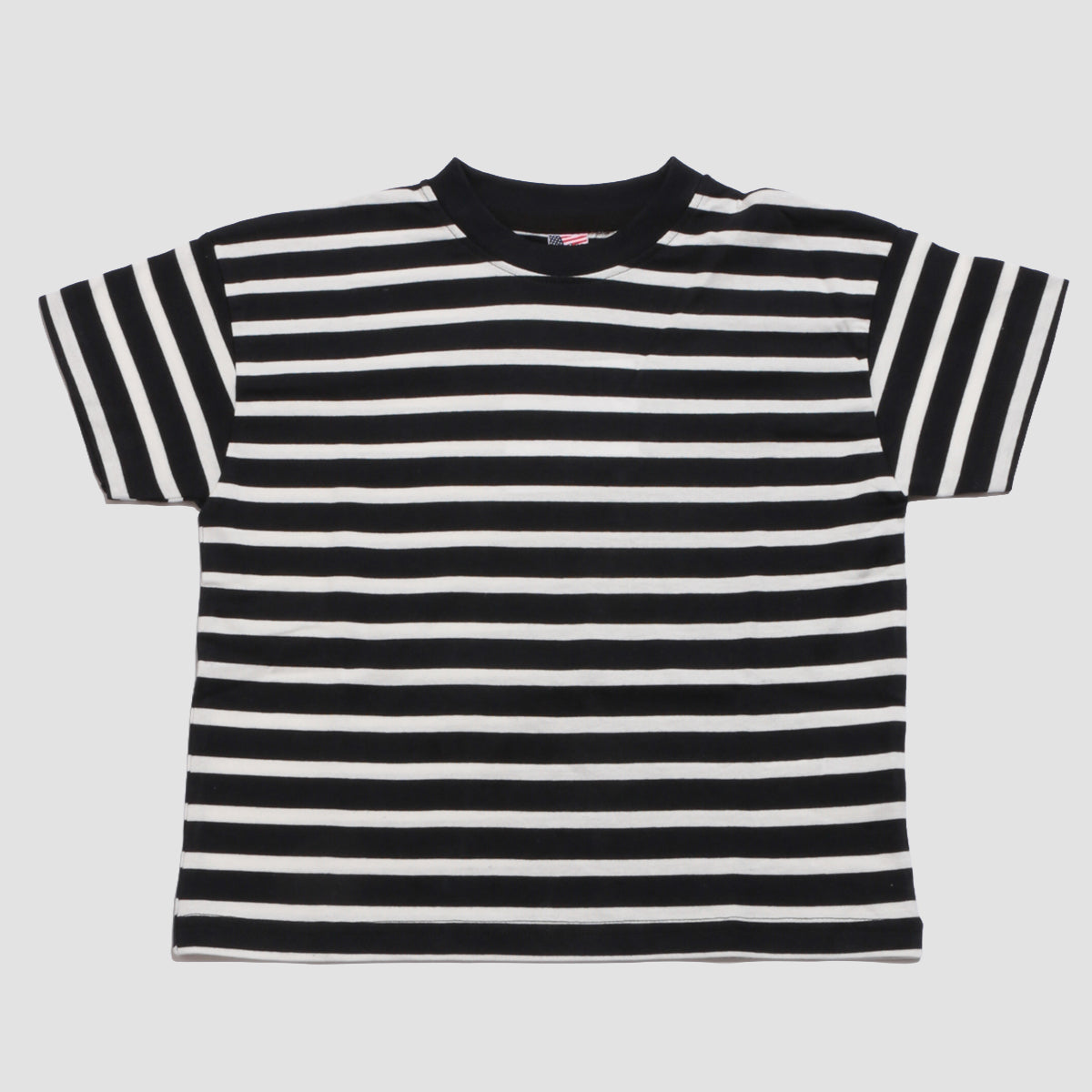 ディフィット D.FIT ボーダー半袖Tシャツ （BLACK） BLACK