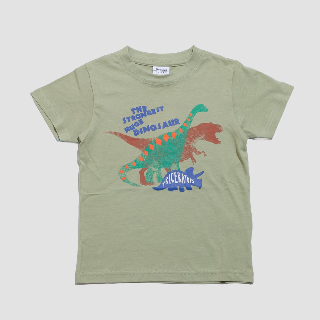 ディフィット D.FIT 恐竜プリント 半袖Tシャツ （KHAKI） KHAKI