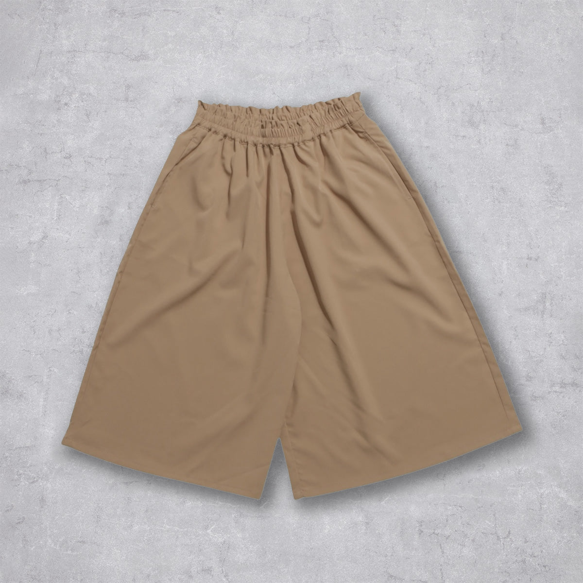 ディフィット D.FIT 接触冷感 7分丈ガウチョ （BEIGE） BEIGE