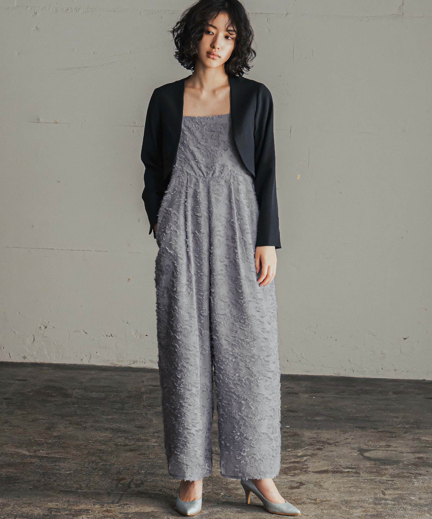 Girl Fringe Jacquard Camisole All-in-One Wedding Pants Dress Party Dress Occasion Dress Invitation