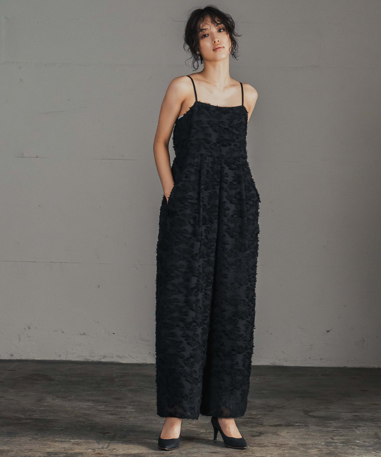 Girl Fringe Jacquard Camisole All-in-One Wedding Pants Dress Party Dress Occasion Dress Invitation