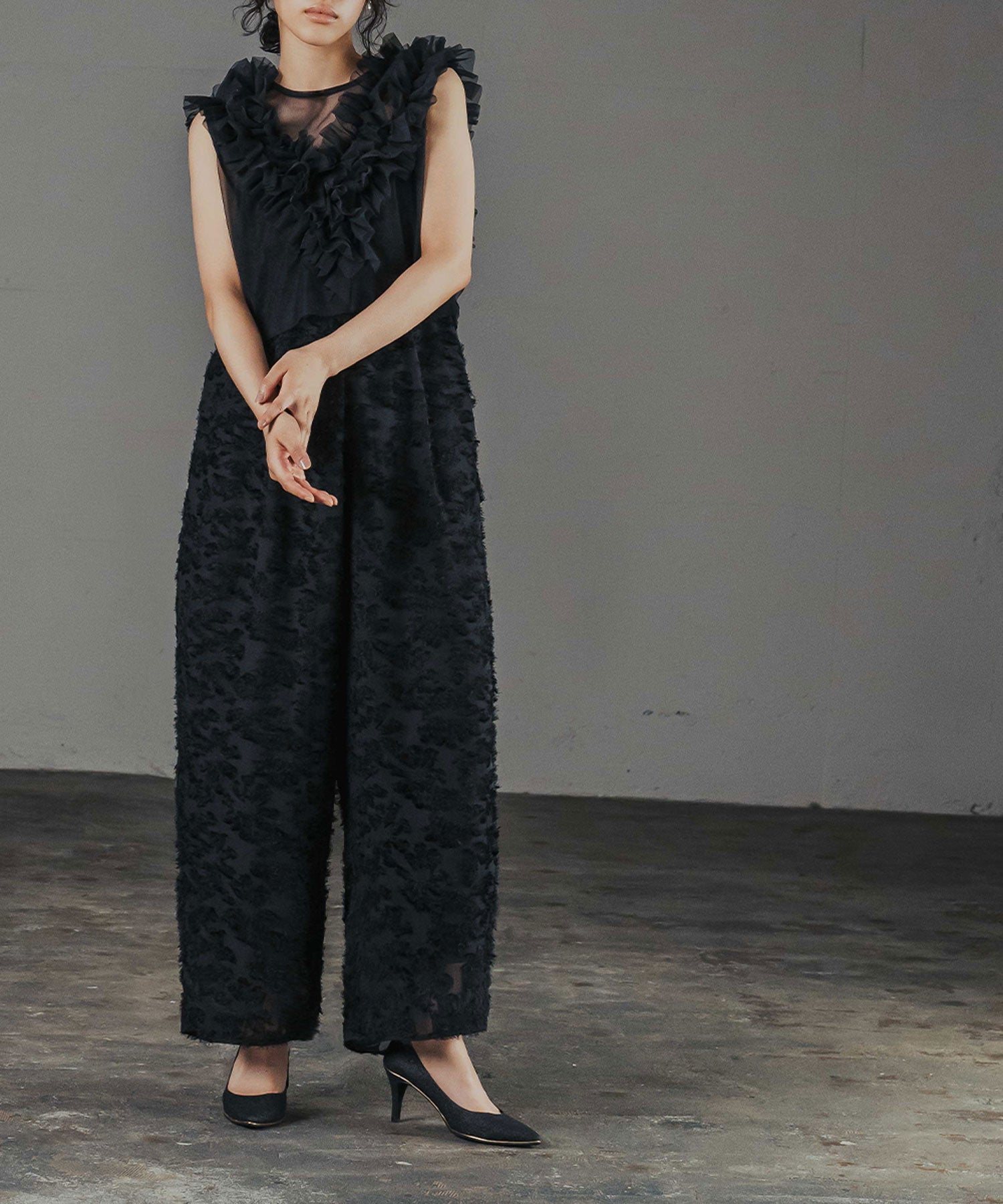 Girl Fringe Jacquard Camisole All-in-One Wedding Pants Dress Party Dress Occasion Dress Invitation
