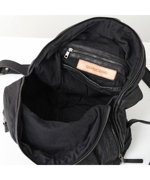 null null GIORGIO BRATO バックパック BS25S2401VBRUSH レザー （NERO/ブラック） NERO/ブラック
