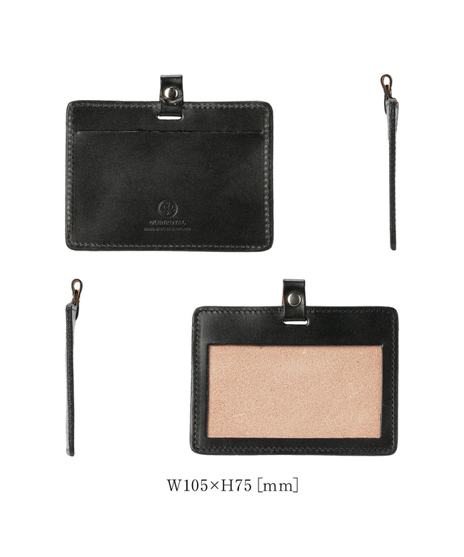 グレンロイヤル GLENROYAL グレンロイヤル IDカードホルダー IDカードケース メンズ レディース ブランド ブライドルレザー 本革 おしゃれ GLENROYAL 03-6077 （オックスフォードタン） オックスフォードタン